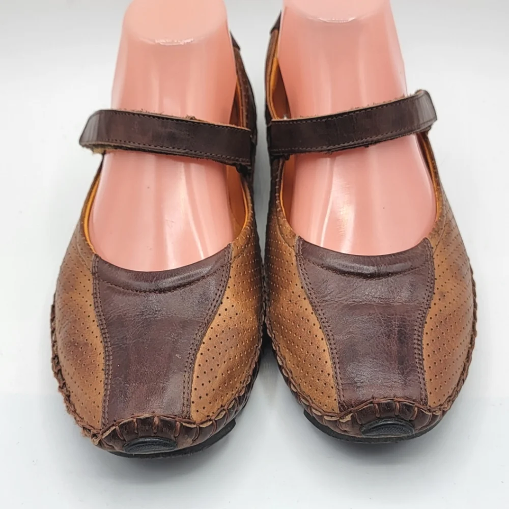 PIKOLINOS Women's Mary‎ Jane Flats Size 39 (8.5-9) #1325